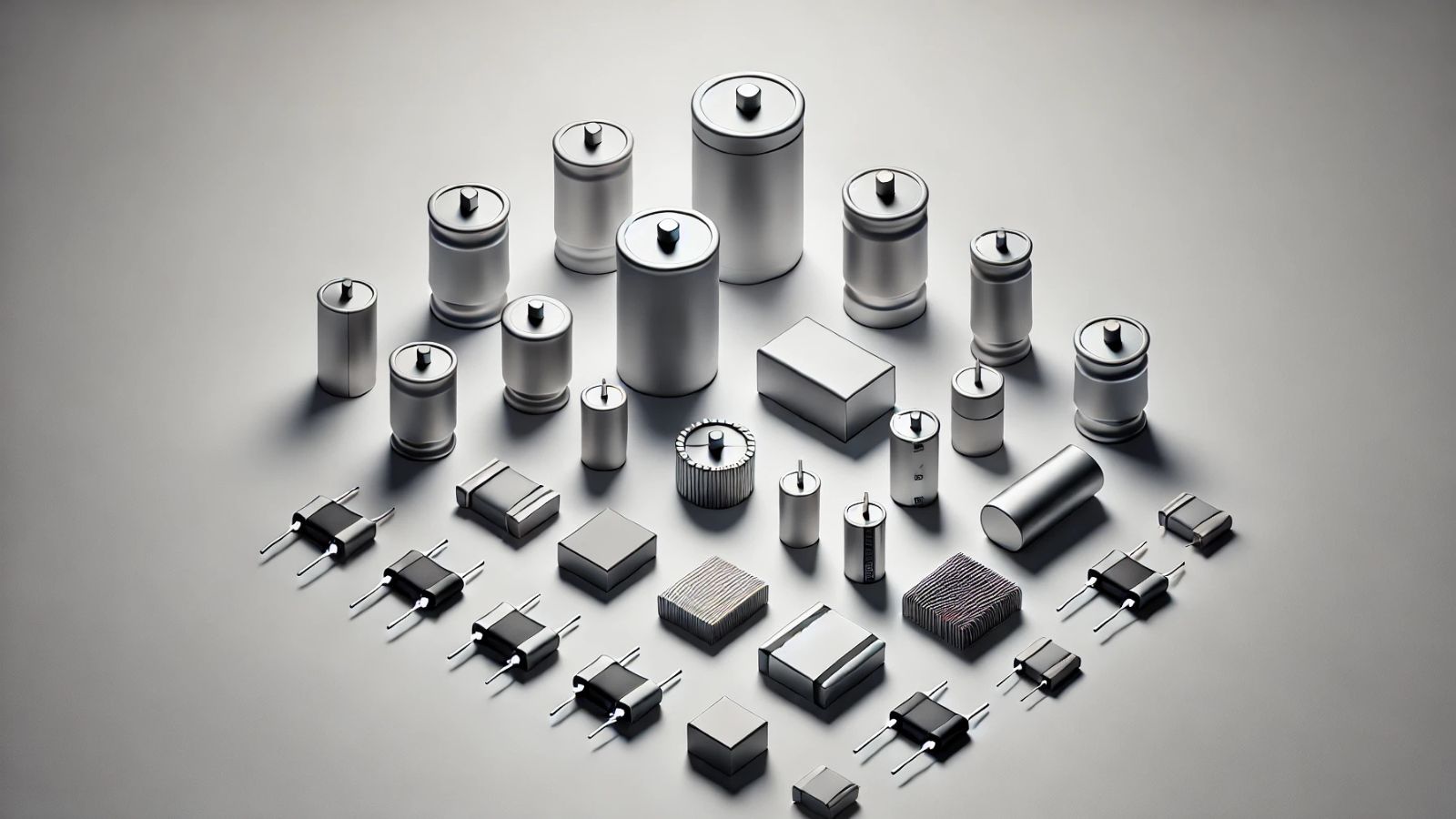 Minimal arrangement of capacitor varieties