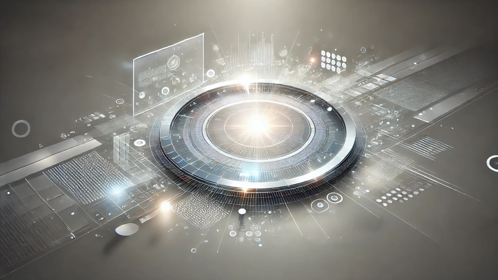 Abstract design showcasing display features