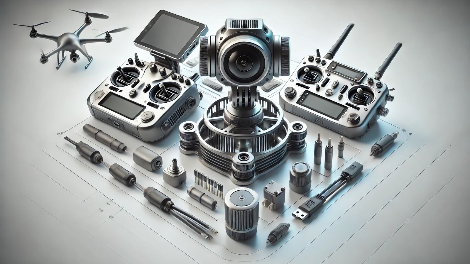 Drone FPV kit with essential parts