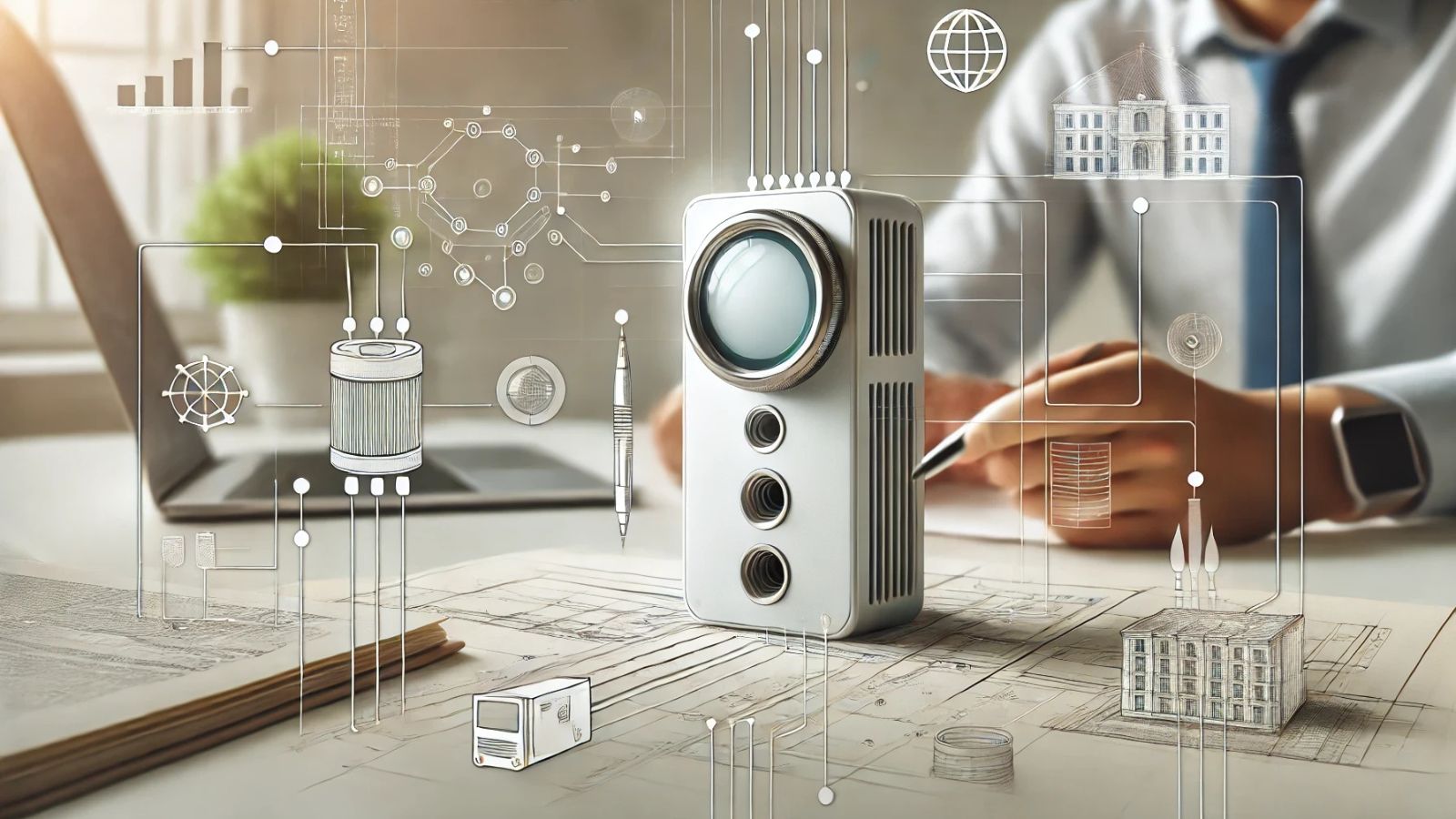 Humidity sensor integration process visual